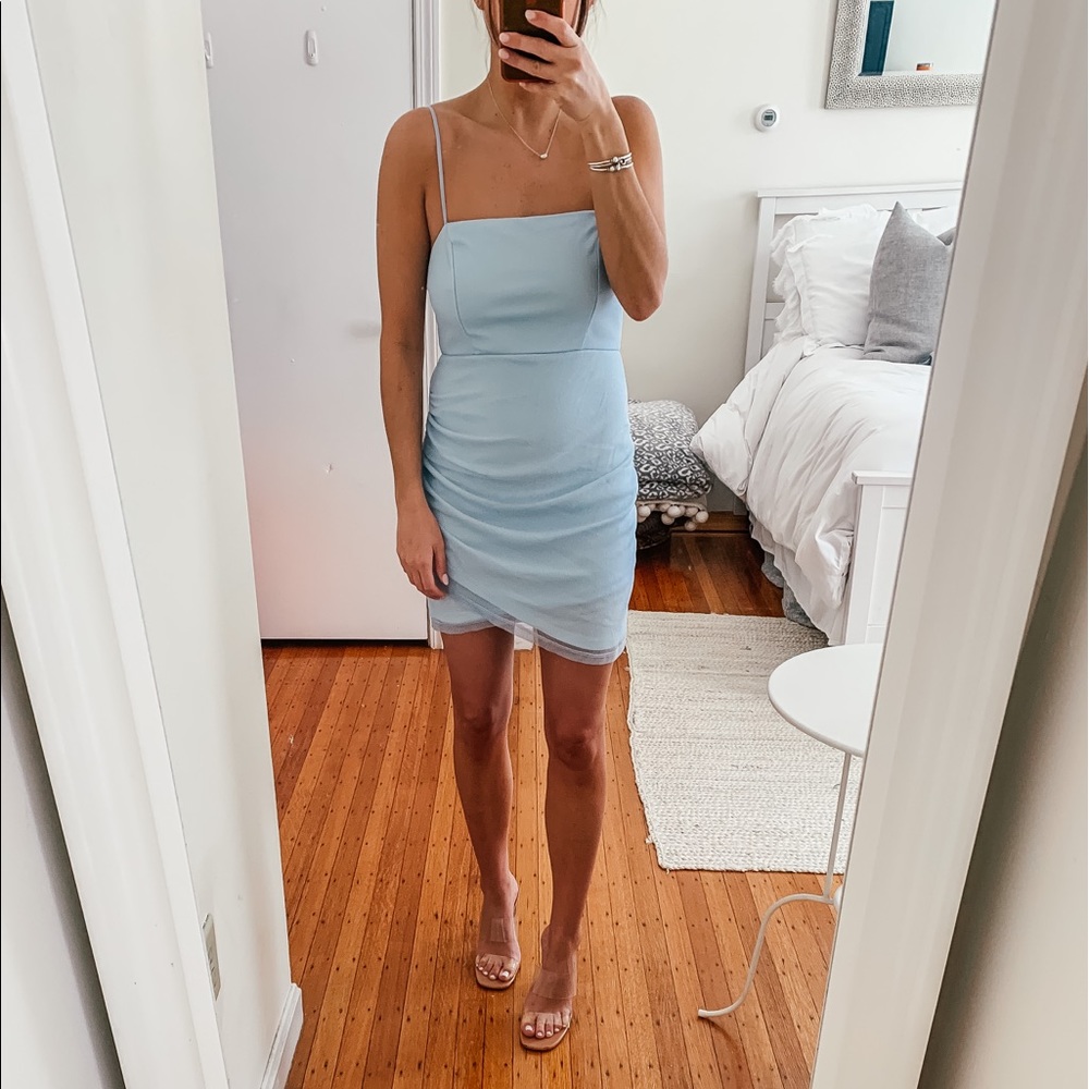 Princess Polly Blue Mini Dress